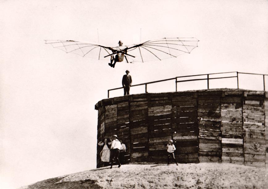 Otto Lilienthal and His Glider