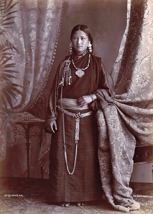 Bhutia Girl (c.1885)