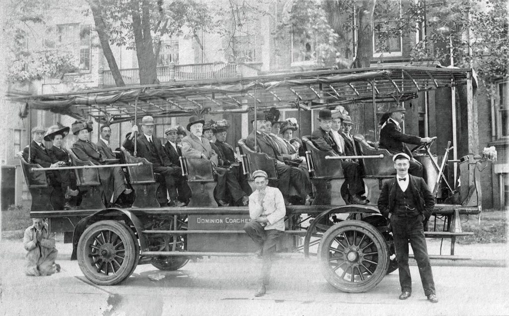A Bus in America (c.1900s)
