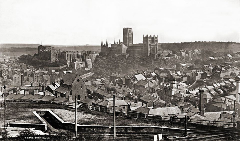 Cathedral and Castle, Durham, England  (c.1885)