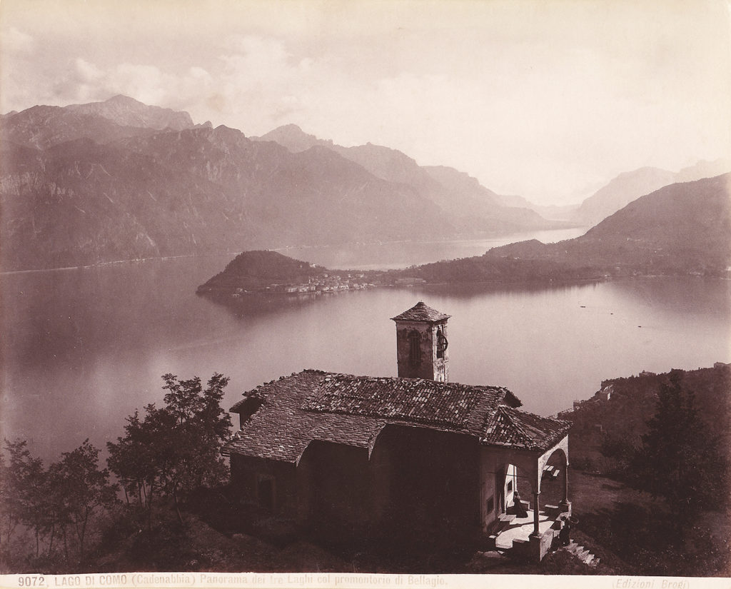 Lake Como, A panorama of the three lakes and the Beraggio promontory