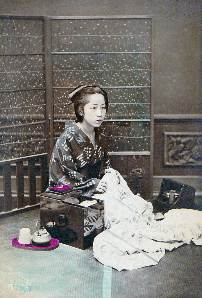 Sewing Time, Japan (c.1890s)