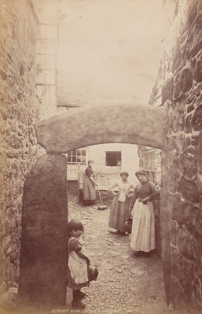 Street View, St.Ives, Cornwall (c.1880s)