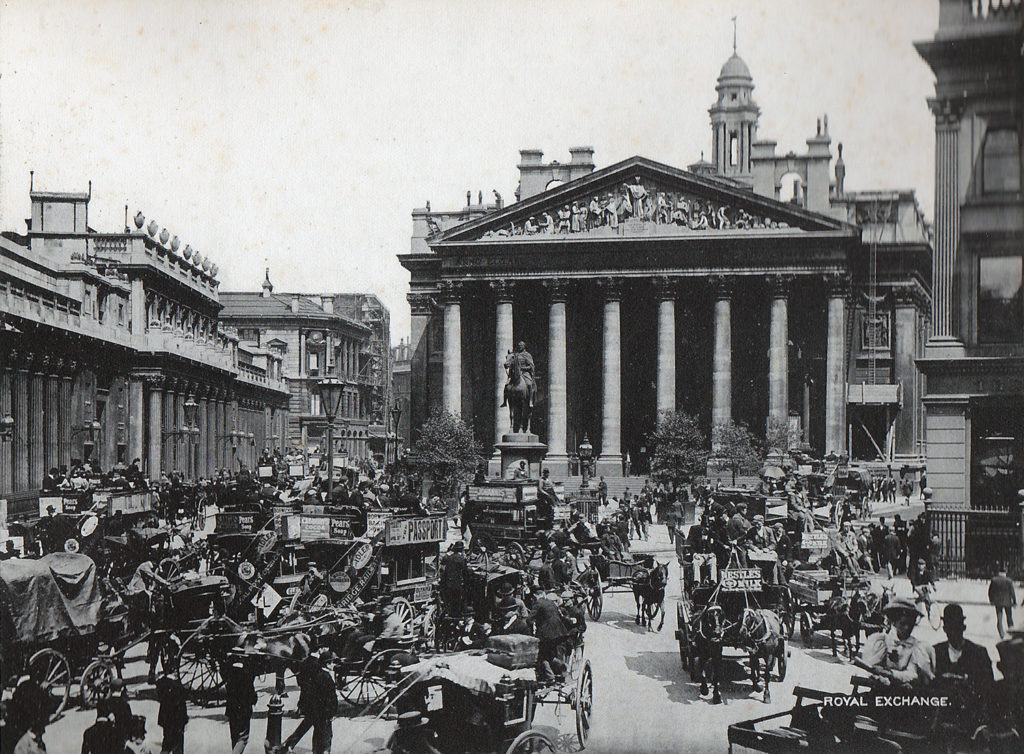 The Royal Exchange, London (c.1880s)