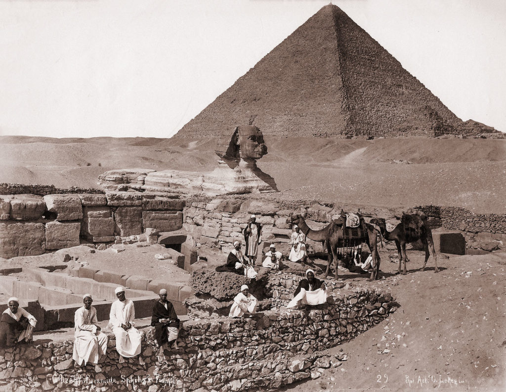 Egypt, Sphinx, (c.1890s)